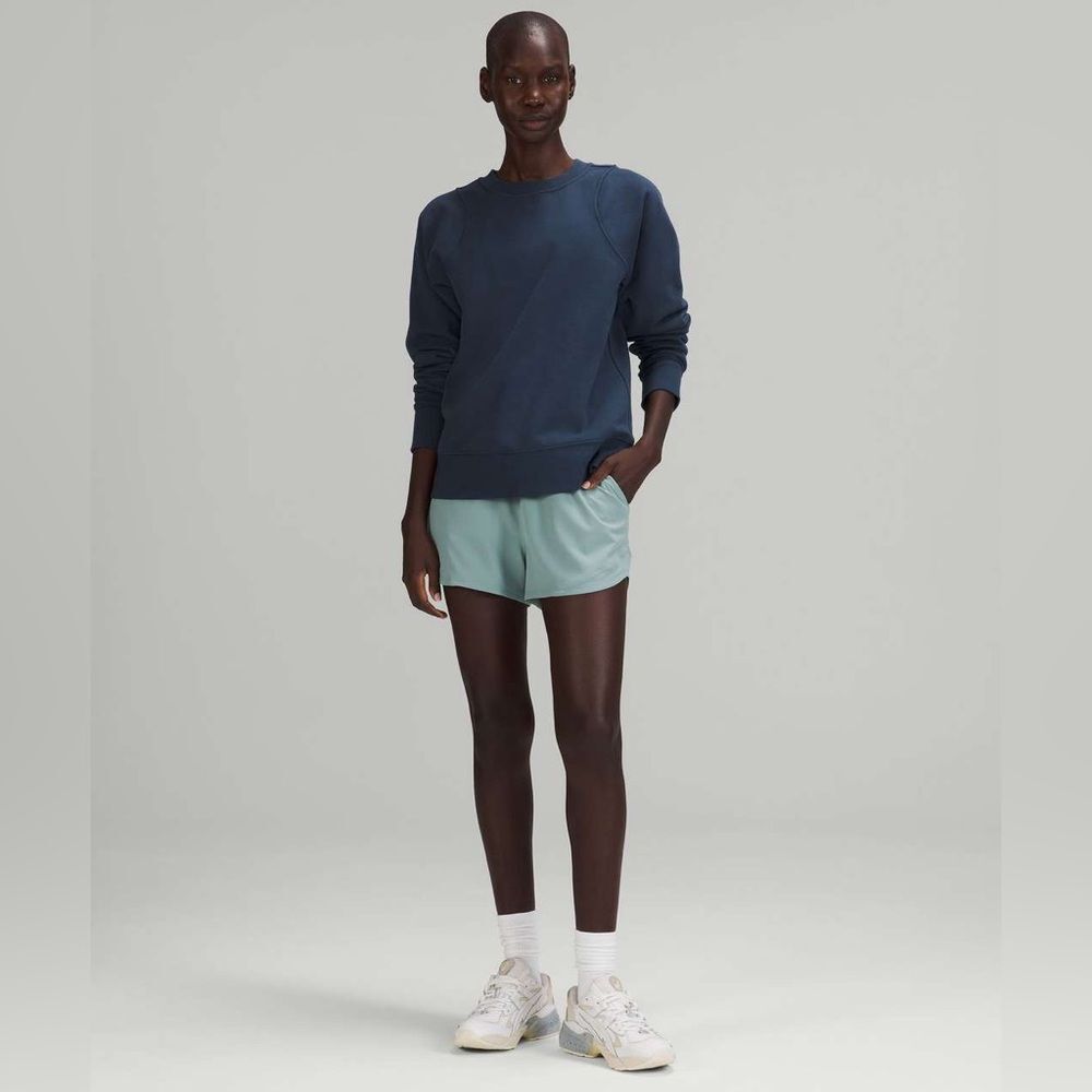 Lululemon Loungeful Crewneck Pullover in Mineral Blue - Picture 6 of 7